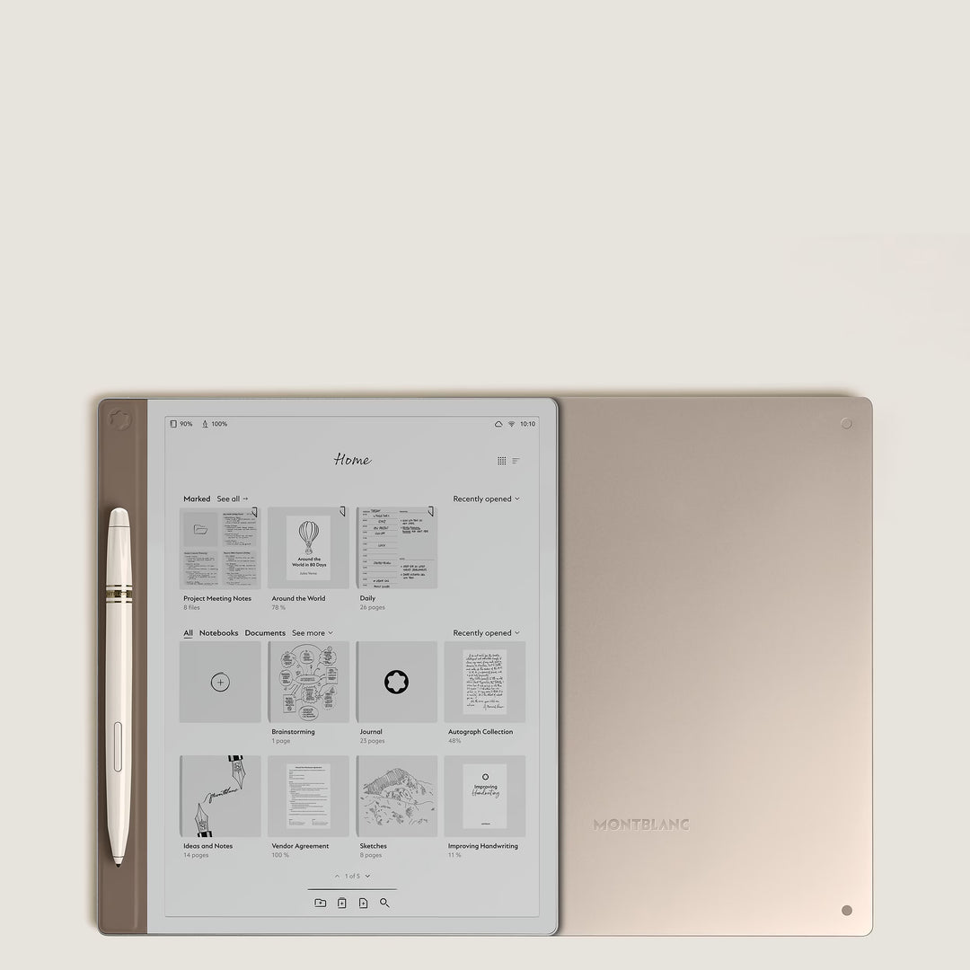 Montblanc Digital Paper Oro 135011