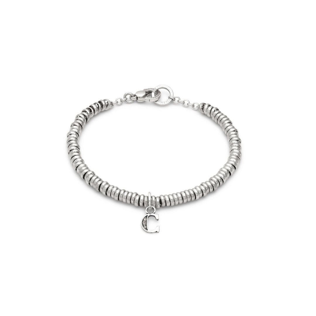 Giovanni Raspini bracciale lettera c crystal Bracciale in Argento 925 e zirconi X01466