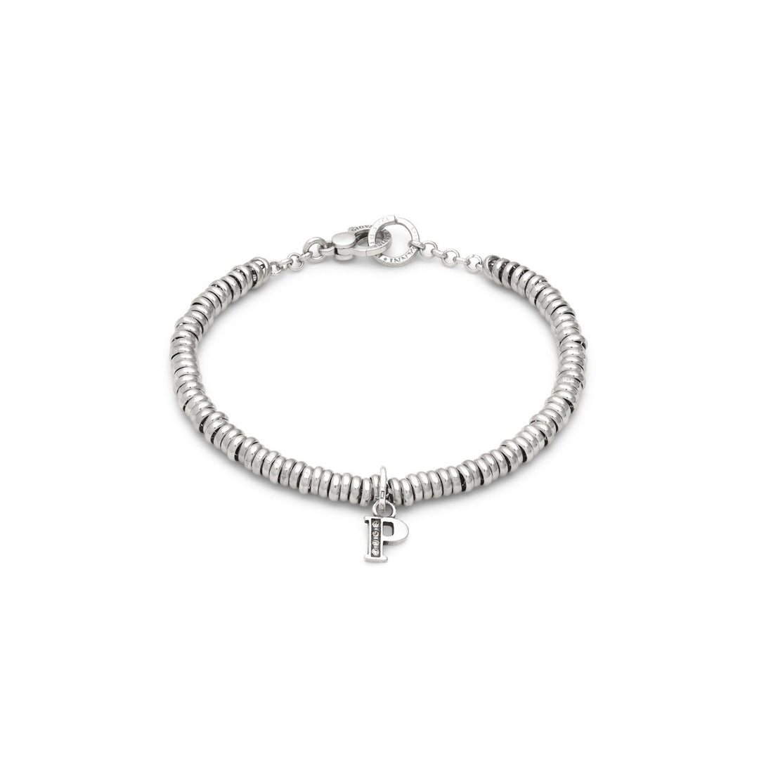 Giovanni Raspini bracciale lettera p crystal Bracciale in Argento 925 e zirconi X01453