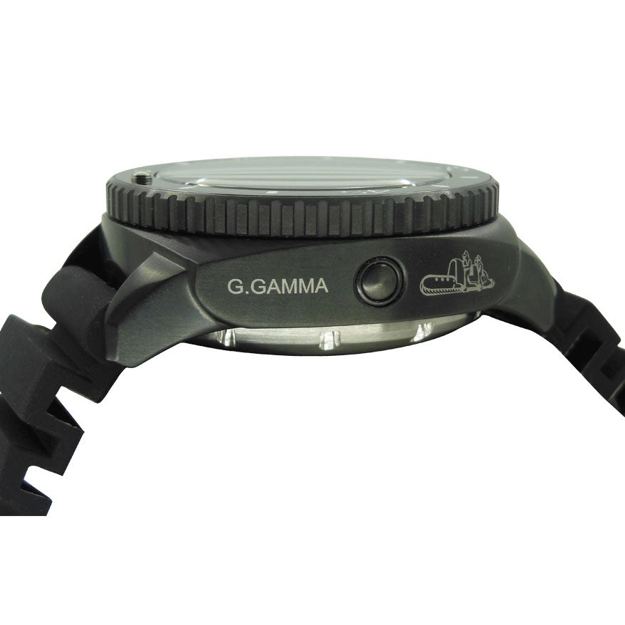 Mec Gamma Gamma 1000MT A.N.A.I.M. 46mm schwarzer automatischer Stahl Finish PVD Schwarz Gamma PVD 1000/PB