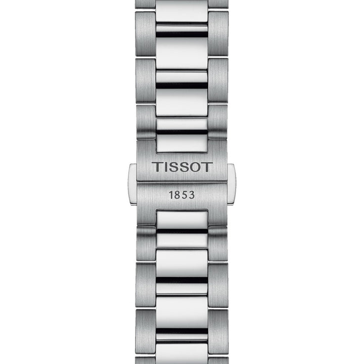 Tissot Tissot PR 100 Chrono 40 mm zegarek niebieski kwarc stal T150.417.11.041.00