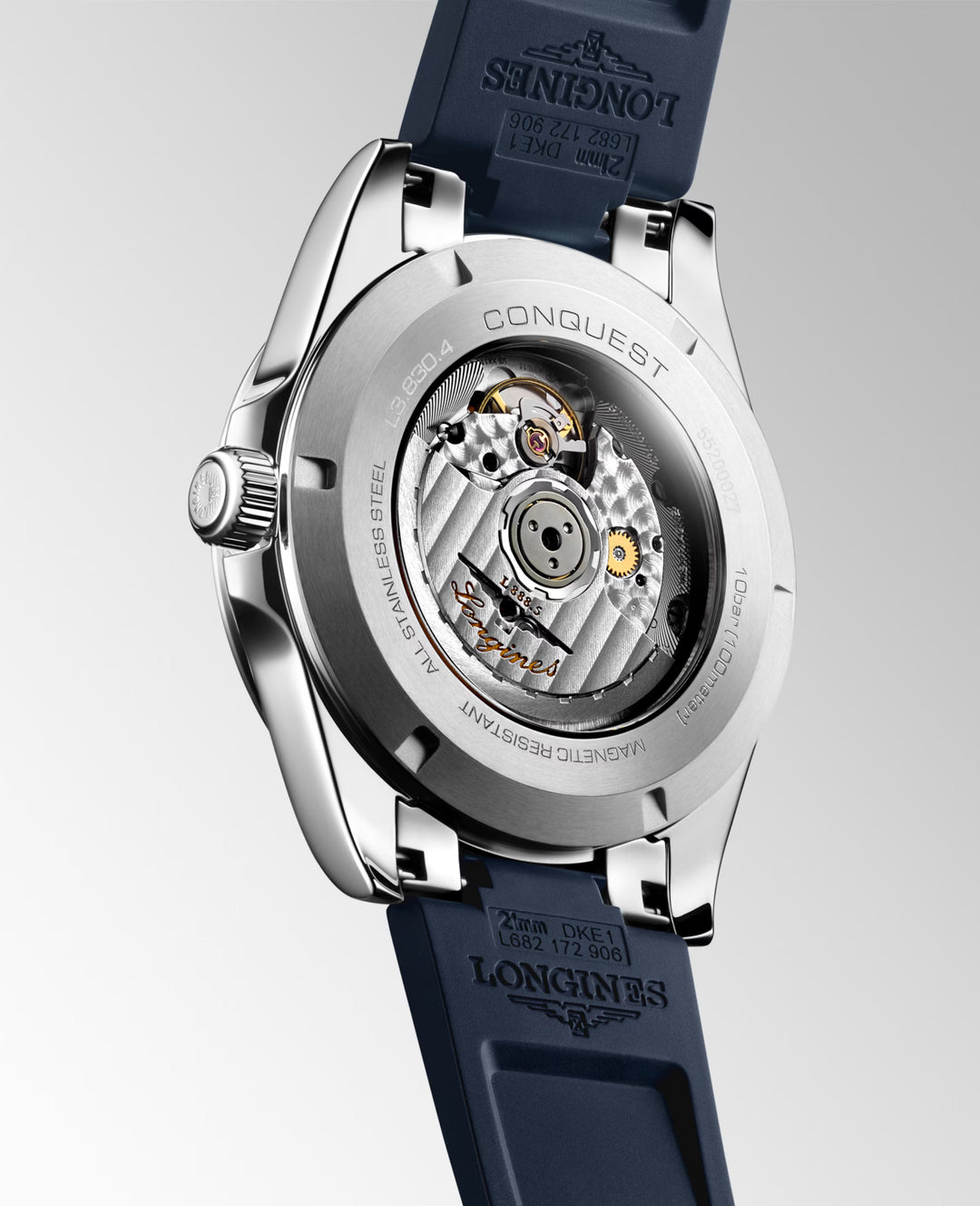 LONGINES CONQUEST 41mm Watch Automatic Blue Steel L3.830.4.92.9