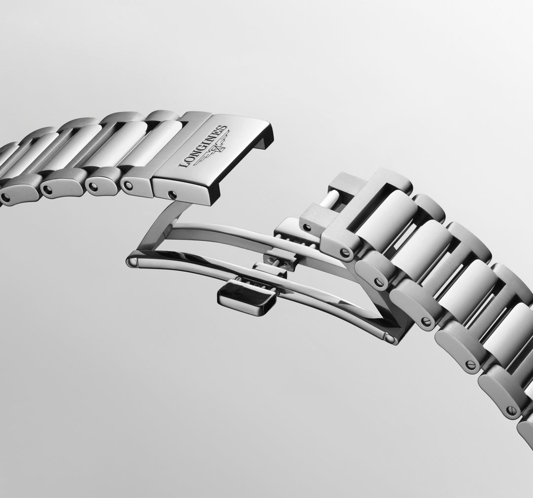 Longines Conquest Relógio automático em aço azul de 38 mm L3.720.4.92.6