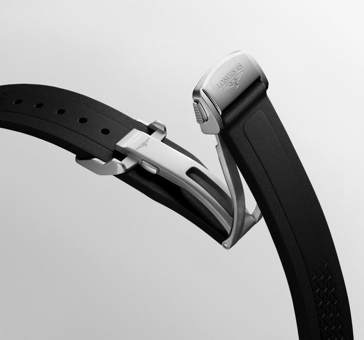 LONGINES CONQUEST 38MM WATCH Automatic Black Steel L3.720.4.52.9