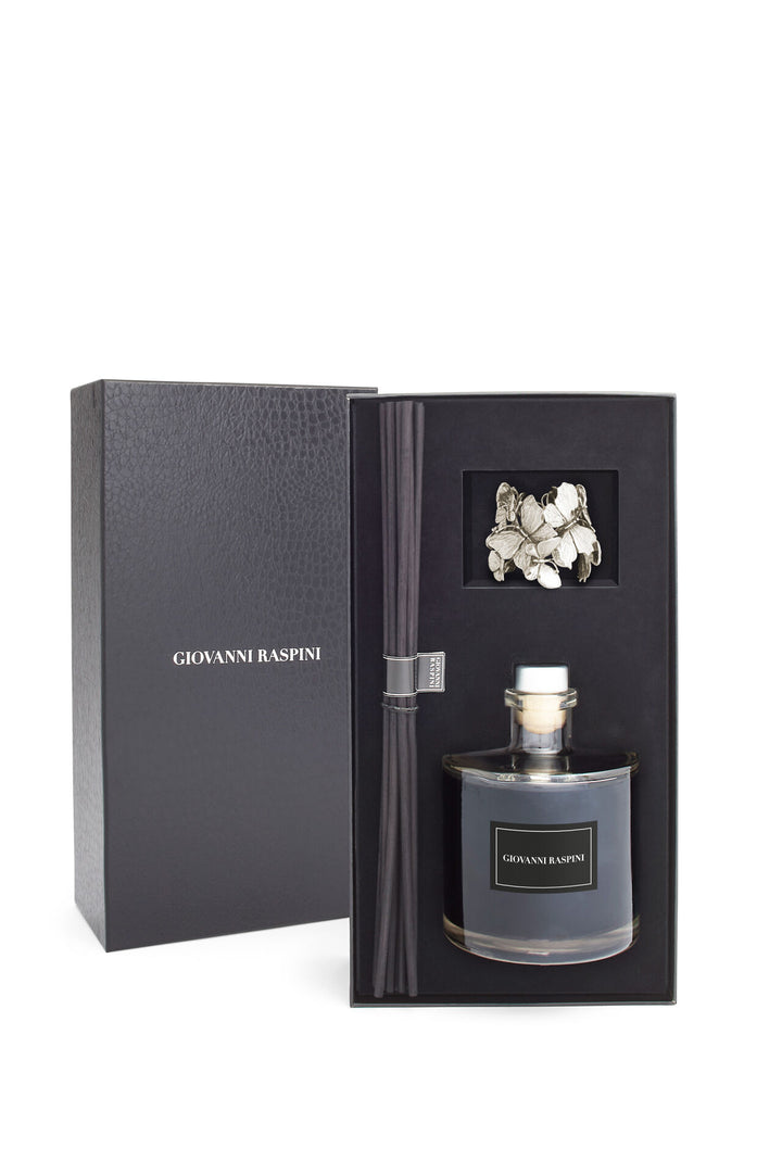 Giovanni Raspini Farfalle Diffuser - Nero Divino otthoni illat fehér bronz díszítéssel - XB0102