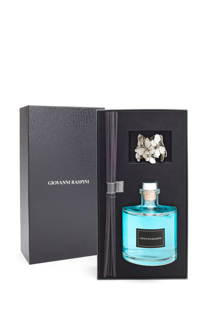 Giovanni Raspini Farfalle Diffuser - Vento di Mare omgevingsgeur met witte bronzen decoratie - XB0101
