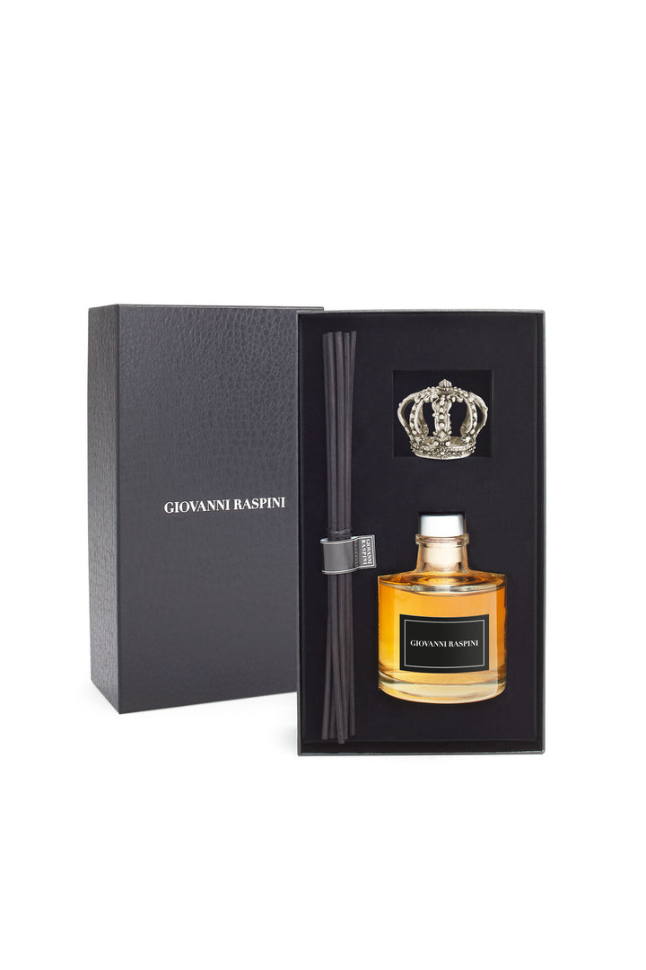 Giovanni Raspini Queen Diffuser – Raumduft Iris Dust mit weißer Bronzedekoration – XB0127