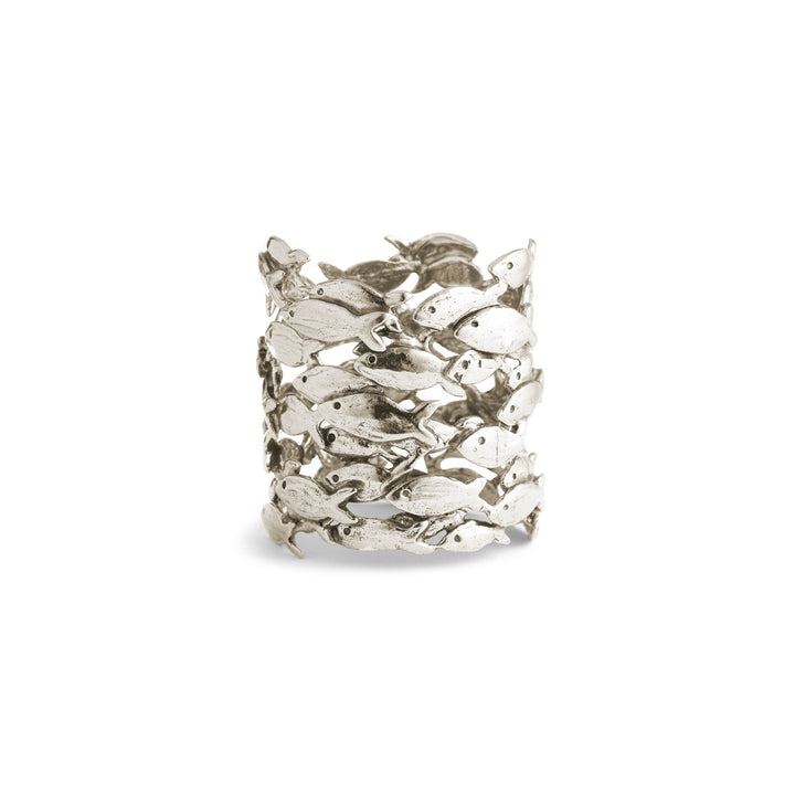 Giovanni Raspini Sardine Diffuser - Iris Dust home fragrance with white bronze decoration - XB0148