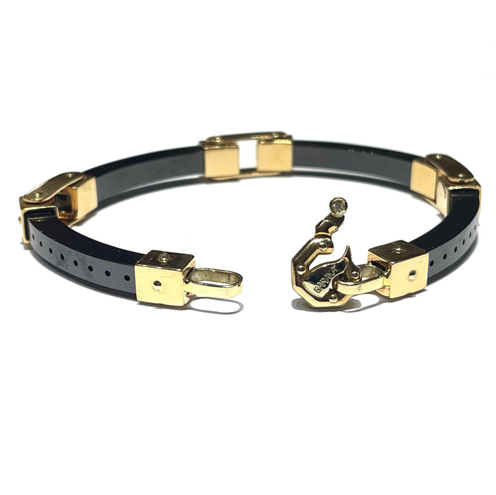 Barakà Bracelet Óir Bhuí Ceirmeach 18kt Ceirmeach BR21367N