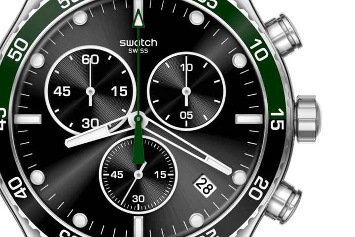 Swatch Dark Green Irony Originals Irony Chrono 43mm YVS506G