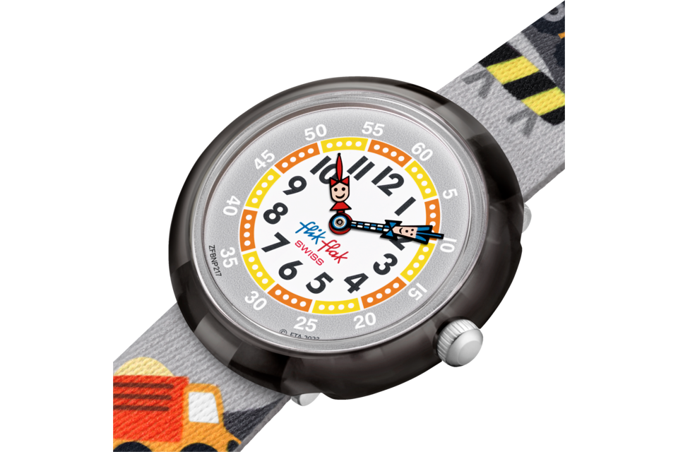 Flik Flak建立它未來的夢想34mm FBNP217手錶