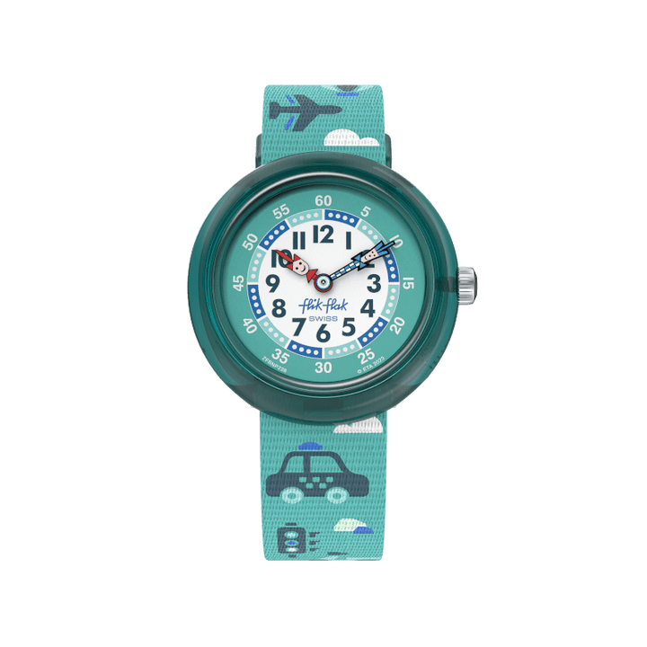 Flik Flak Discovery 32mm FBNP228로 이동하는 시간