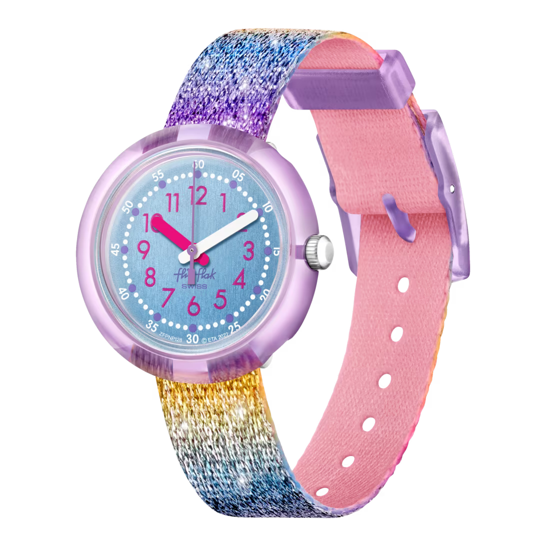 Flik Flak Shine Reloj en Rainbow Shine Bright 32 mm FPNP128