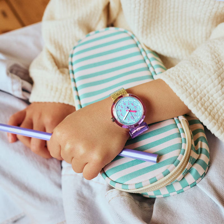 Flik Flak Shine Reloj en Rainbow Shine Bright 32 mm FPNP128