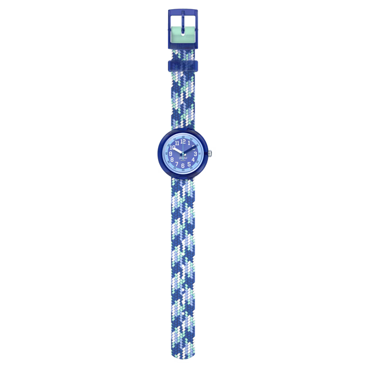 Reloj Flik Flak Braid en Blue Power Time 32 mm FPNP169