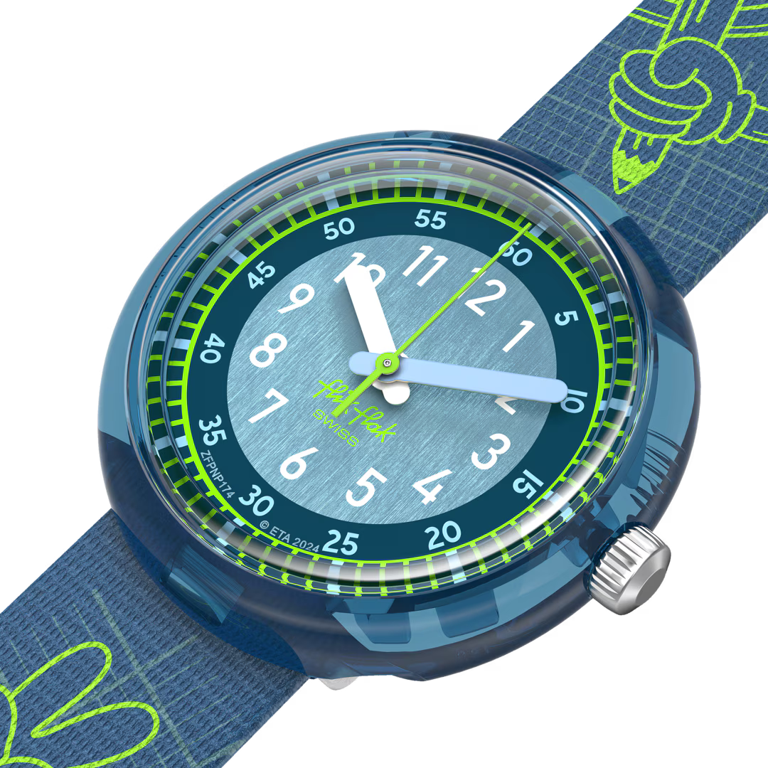 Código de código de flik Flak Código Talk Power Time 32 mm FPNP174