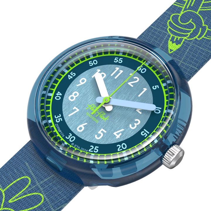 Código de código de flik Flak Código Talk Power Time 32 mm FPNP174