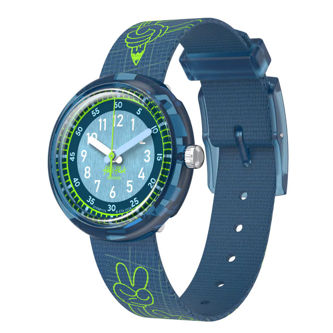 Código de código de flik Flak Código Talk Power Time 32 mm FPNP174