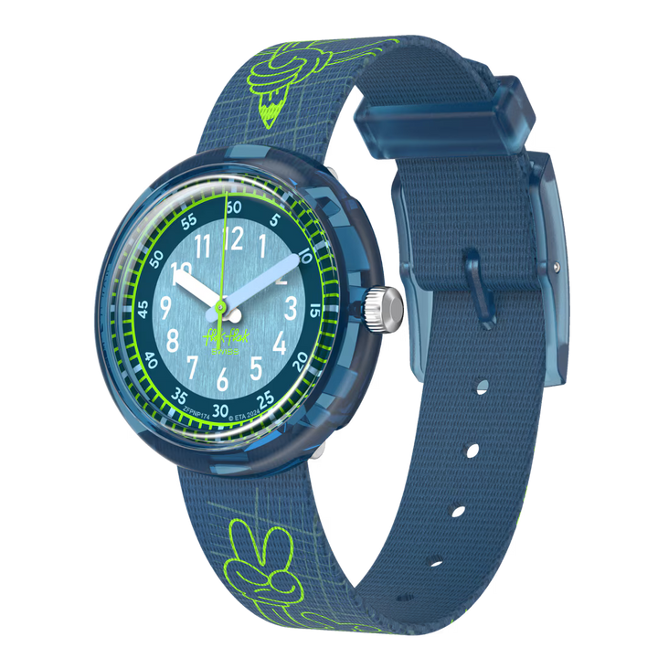 Código de código de flik Flak Código Talk Power Time 32 mm FPNP174