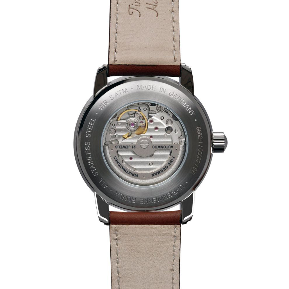 Zeppelin New Captain's Line 43mm Automatic Silver Steel 8662-1