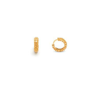 Giovanni Raspini Huggie pearls 925 Huggie Earrings Pvd Gold Gold 18kt 11963