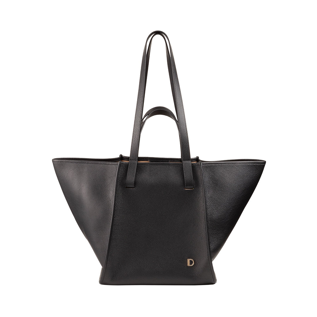 DUDU Damen-Umhängetasche aus echtem Leder, hergestellt in Italien, elegante Shopper-Tragetasche, Doppelgriff, Vollnarbenleder oder Wildleder – große Handtasche für Arbeit und Freizeit