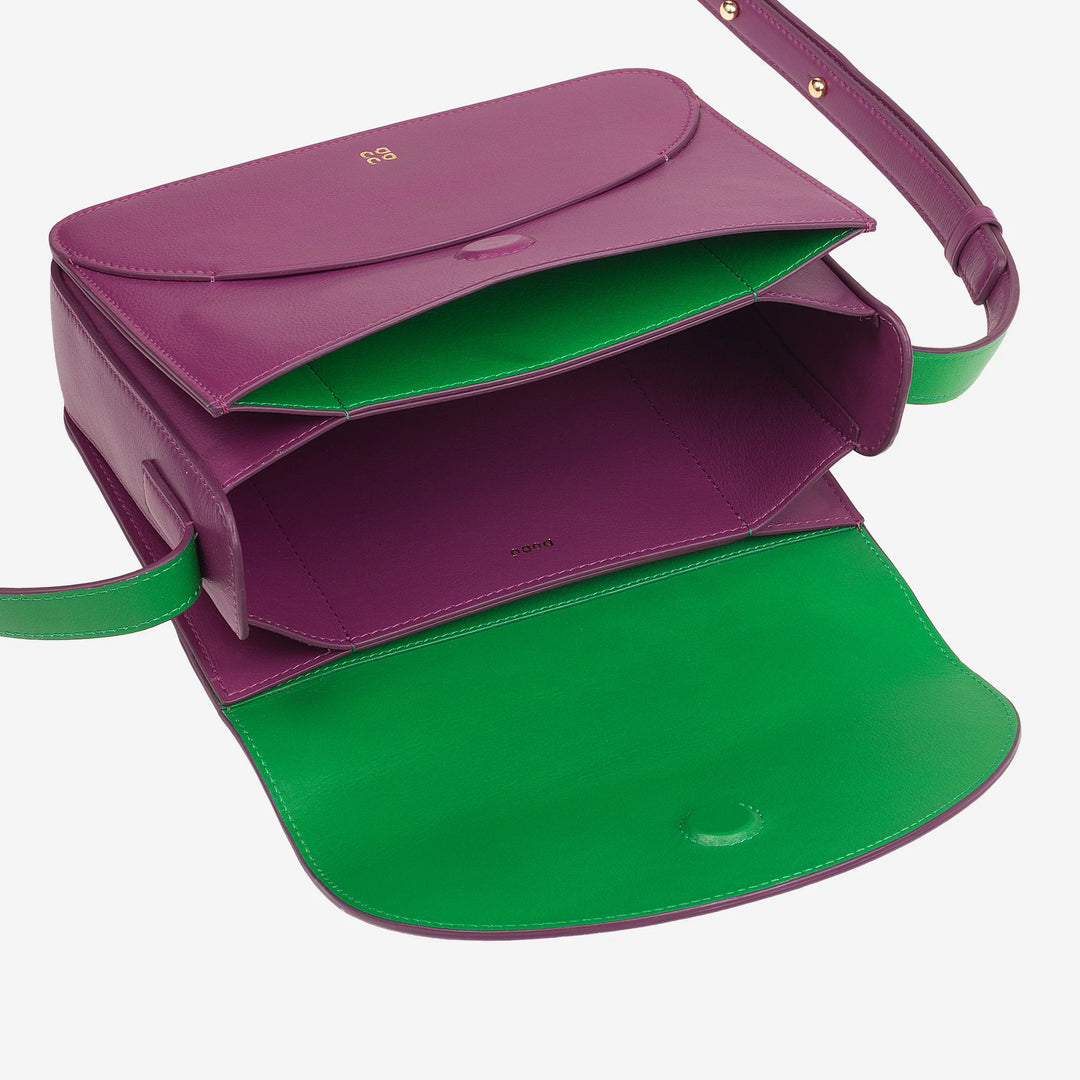 DUDU Borsa a Tracolla Donna in Pelle con Patta Modello Envelope – Borsetta Piccola Elegante e Versatile con Tracolla Regolabile, Borsa Perfetta per Ogni Occasione