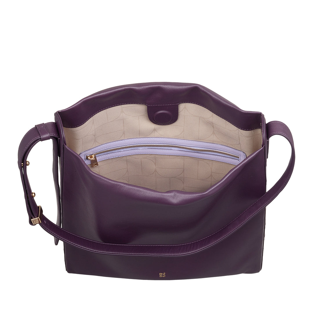 DUDU Frauenumbtasche Trapezoidal in echt