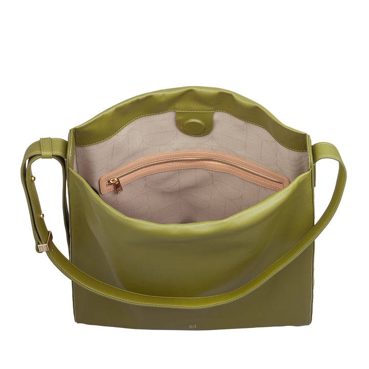 DUDU Frauenumbtasche Trapezoidal in echt