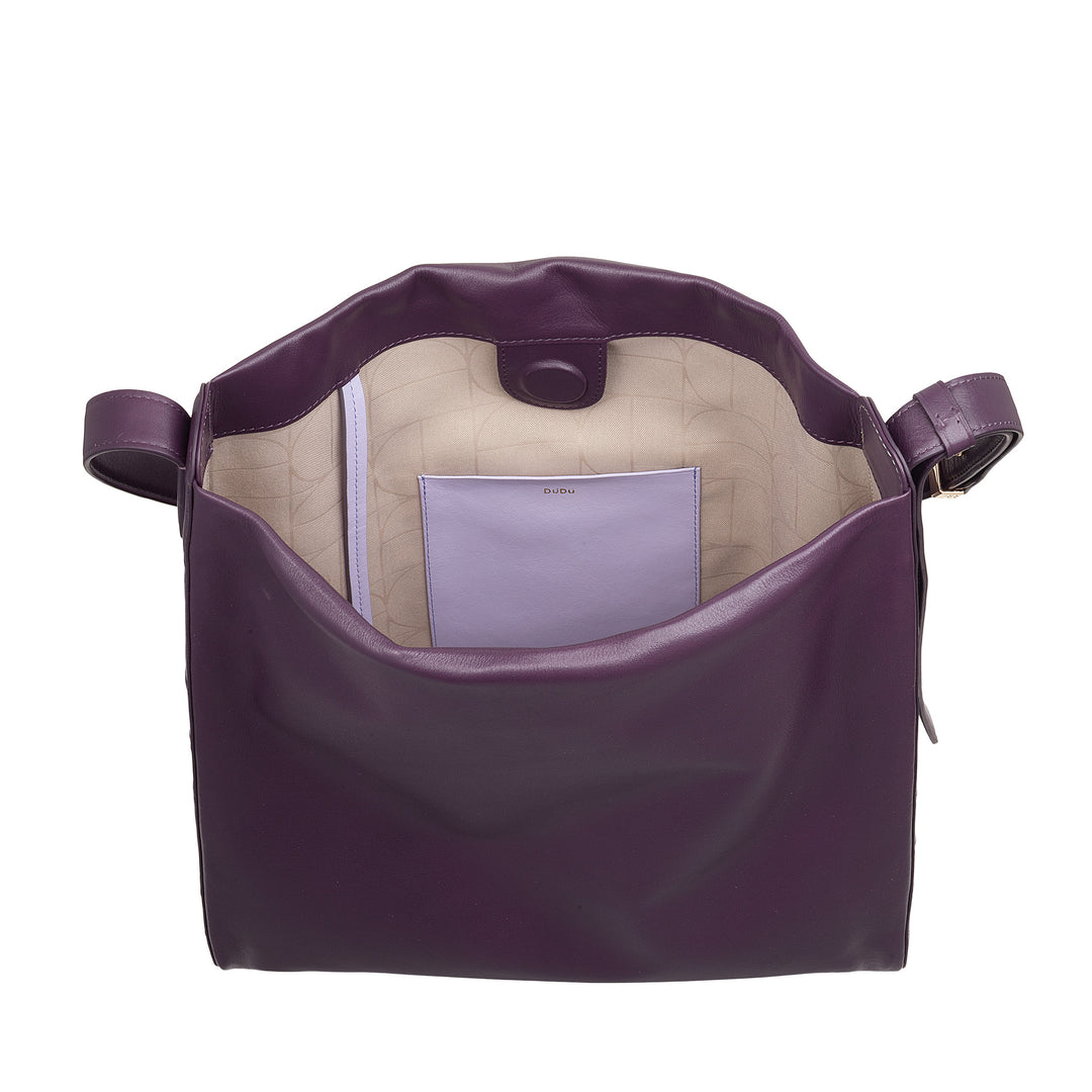 DUDU Frauenumbtasche Trapezoidal in echt