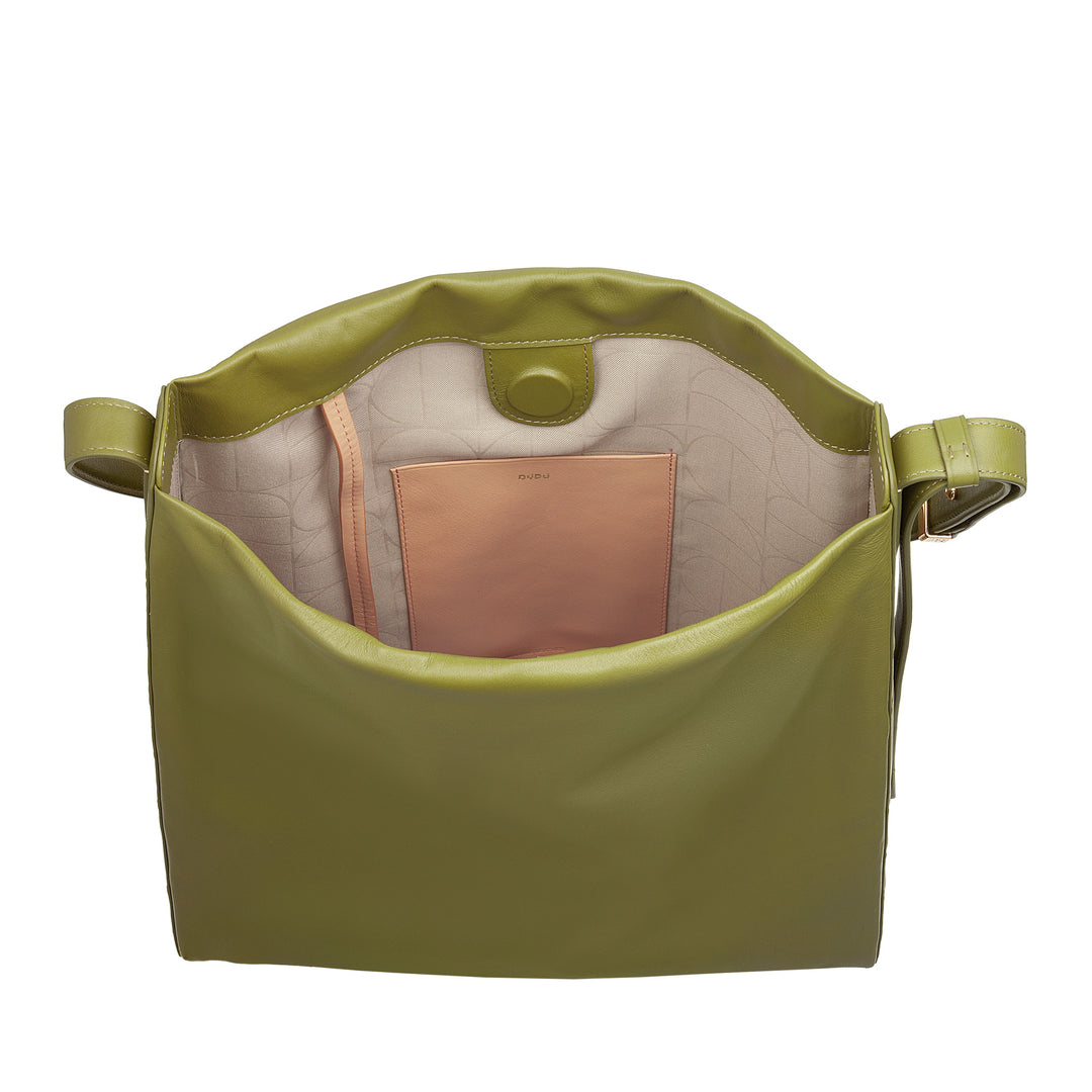 DUDU Frauenumbtasche Trapezoidal in echt