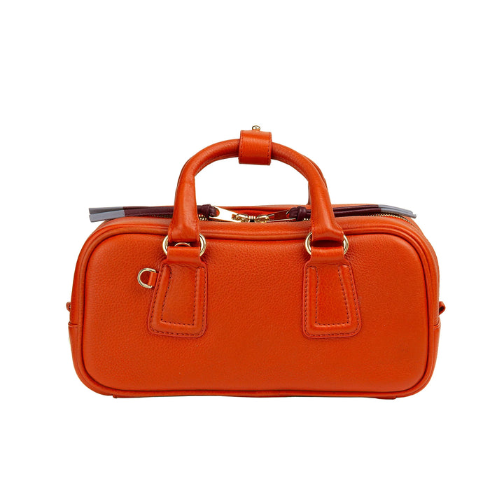 Bolsa feminina grande de couro DUDU com alça removível, espaçosa e elegante – bolsa de mão e ombro com zíper, alças duplas
