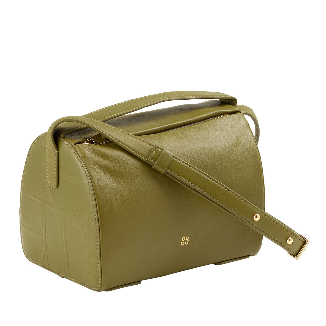 DUDU -Tasche mit Leder -Schultergurt - eleganter Beutel, klein mit verstellbarer Schultergurt für jeden Anlass