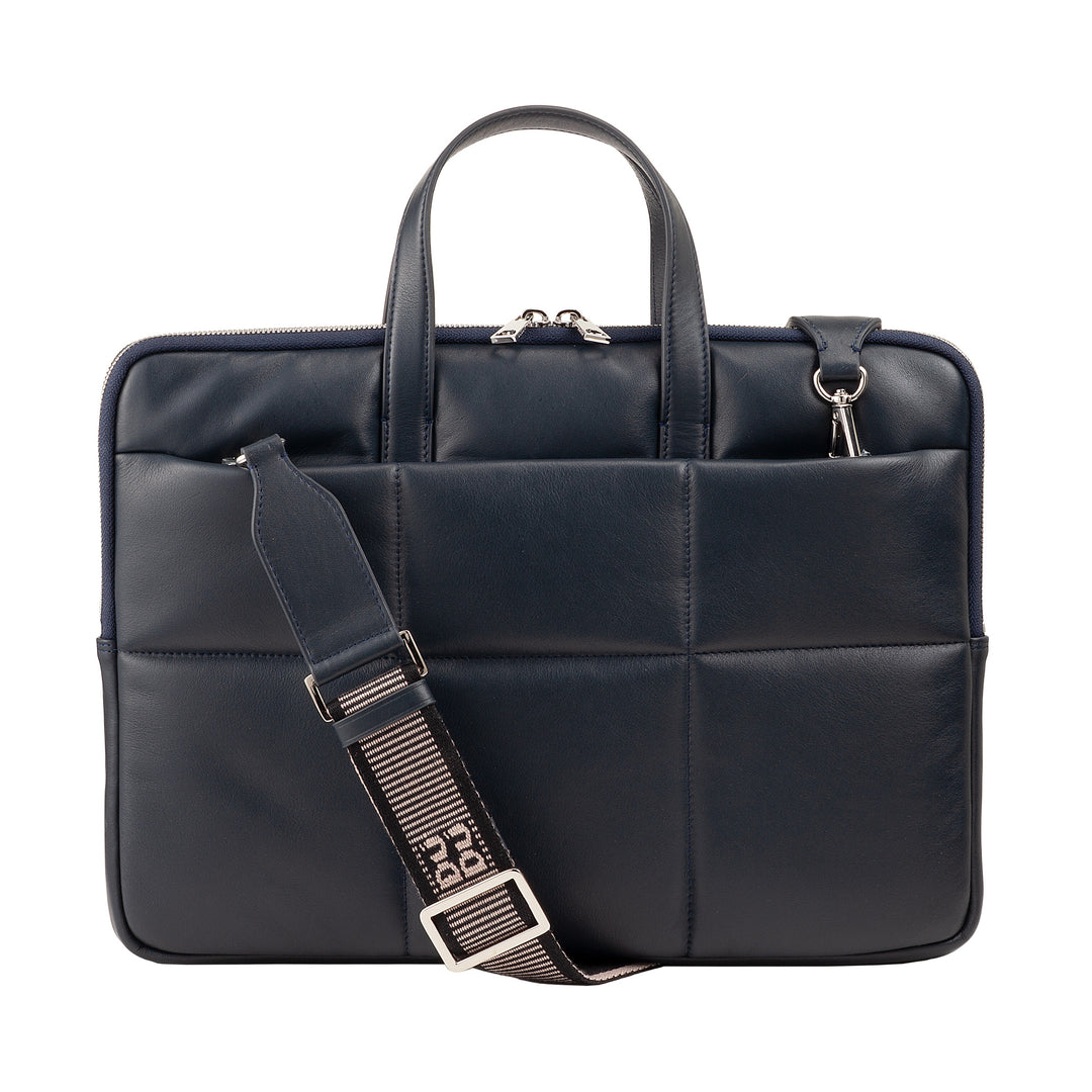 DUDU BAG PC Woman 14 -Zoll -PC -Frau mit gepolstertem, gepolstertem Schultergurt, MacBook Notebook Laptop Notebook -Halter bis zu 14 Zoll, elegante Ärmel -Tasche falten