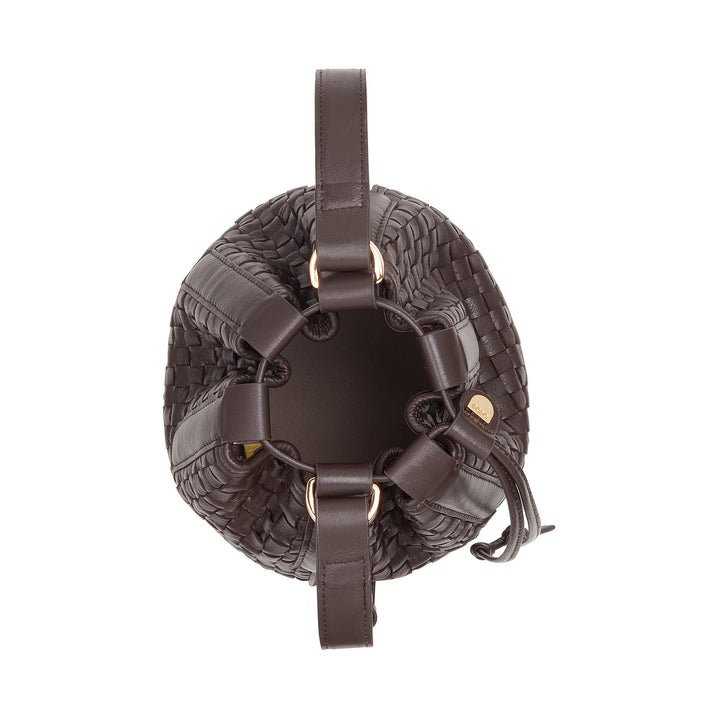 Dudu Belly Box Femme en cuir forcé - Sac à bandoulière élégant avec bandoulière, cordon de cordon et sac d'embrayage interne - style artisanal décontracté pour le travail libre de travail