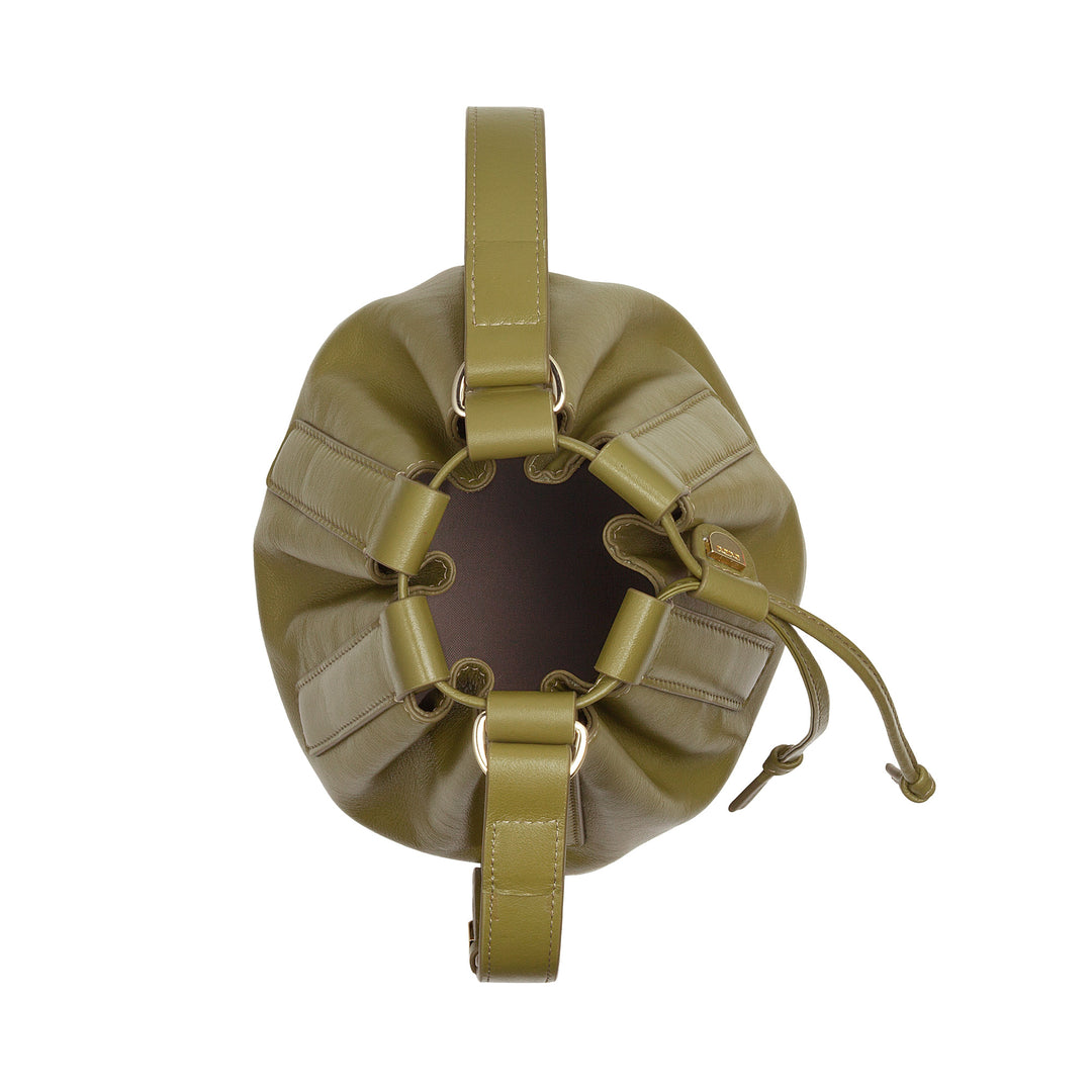 Bolsa feminina grande de couro DUDU com alça de ombro ajustável e fecho com cordão – bolsa elegante, espaçosa e prática para uso diário e ocasiões especiais