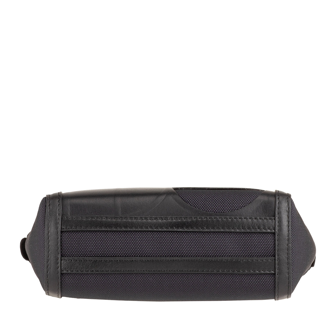 Dudu Bag Tote Mujer cuero y tela - bolso, bolso de hombro con diseño geométrico, compras elegantes y versátiles para uso diario