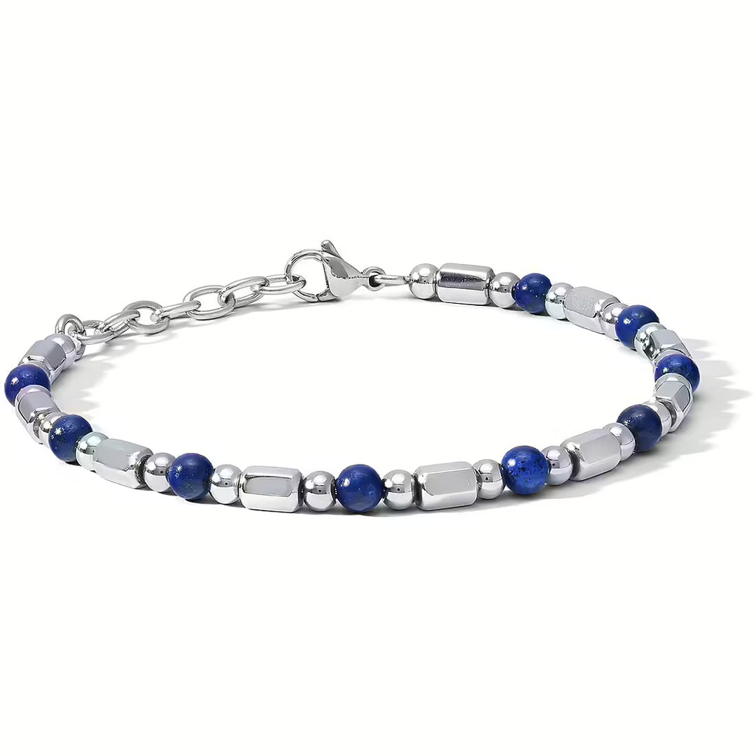 Comete bracciale District acciaio agata blu UBR 1195