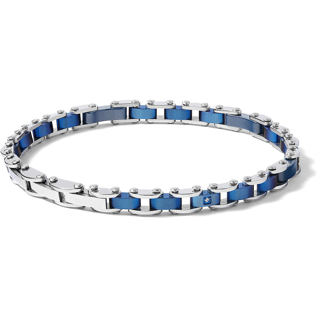 Comet bracelet Suits steel finishes PVD blue UBR 1077