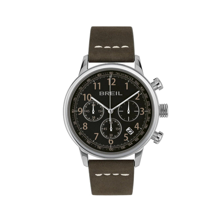 Breil klokke Outrider 41mm svart kvartsstål TW2060 - Capodagli 1937