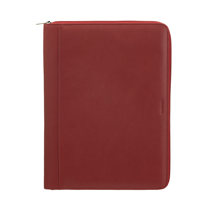 Nuvola leather leather holder A4 leather in leather, work organizer door block holder, carpene, tablet holder with hinge around