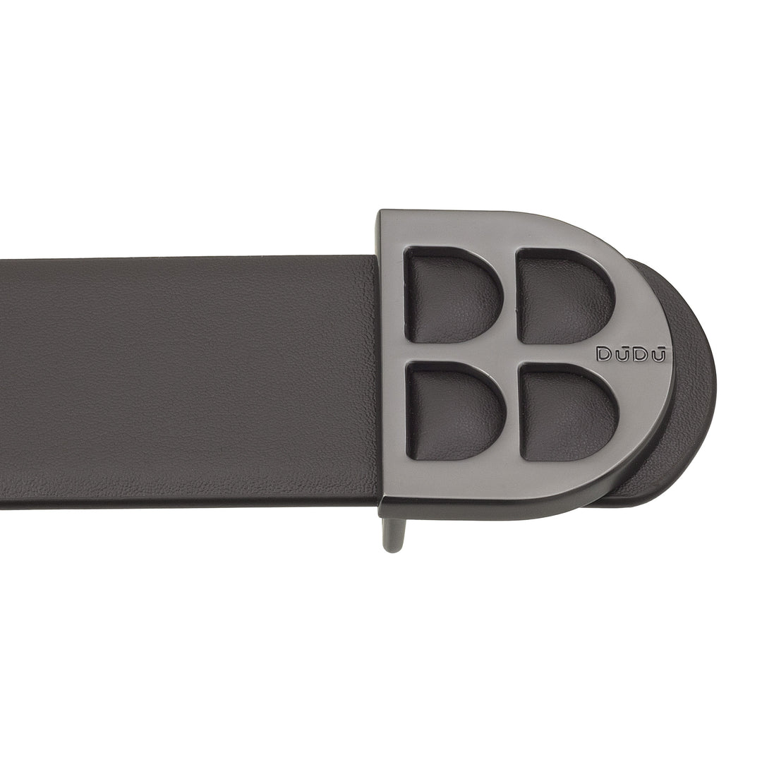 Ανδρική αναστρέψιμη ζώνη DUDU από γνήσιο δίχρωμο δέρμα, ιταλικής κατασκευής, διπλό πρόσωπο, H 35mm, με εξατομικευμένη πόρπη