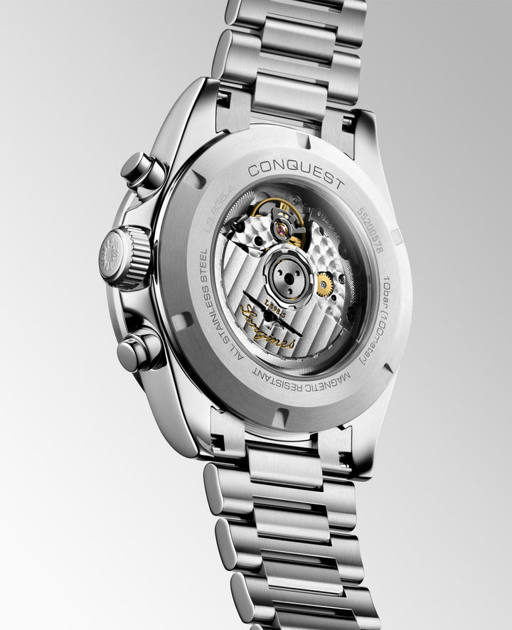 Longines orologio Conquest Chronograph 42 mm L3.835.4.98.6