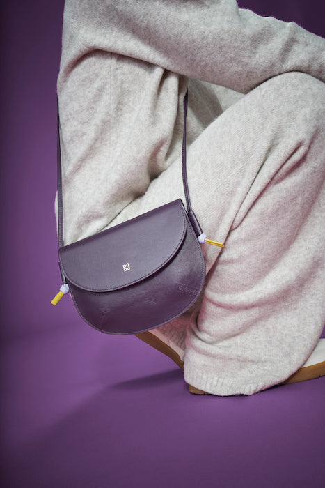 Bolsa de ombro feminina DUDU com aba em couro genuíno, bolsa de ombro pequena com aba de botão magnético, bolsa