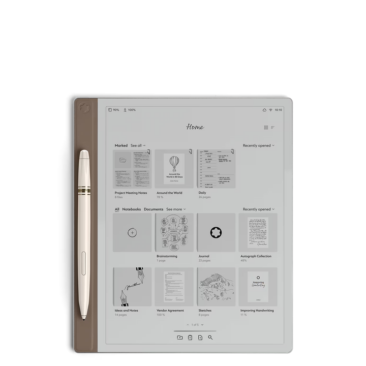 Montblanc Digital Paper Oro 135011