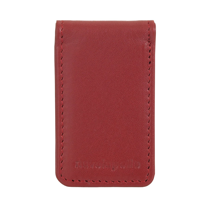 Agrafă magnetică pentru bani Nuvola Pelle din piele naturală - Agrafă magnetică pentru bancnote pentru bărbați și femei