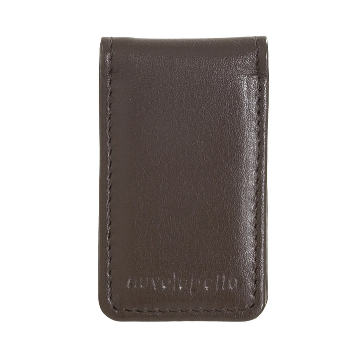 Agrafă magnetică pentru bani Nuvola Pelle din piele naturală - Agrafă magnetică pentru bancnote pentru bărbați și femei
