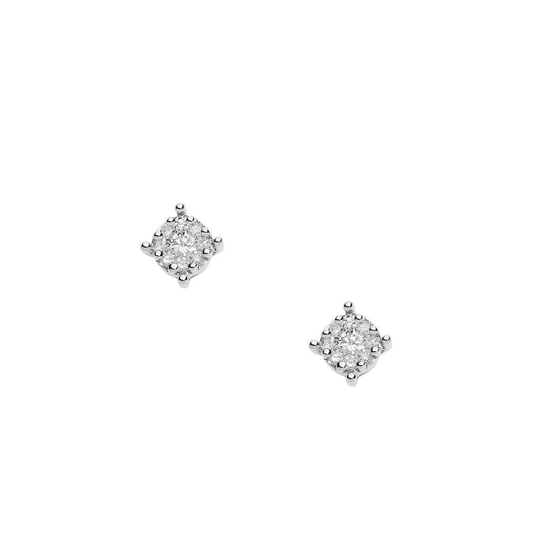 Comete-Ohrringe aus Roségold mit Diamanten ORB1062