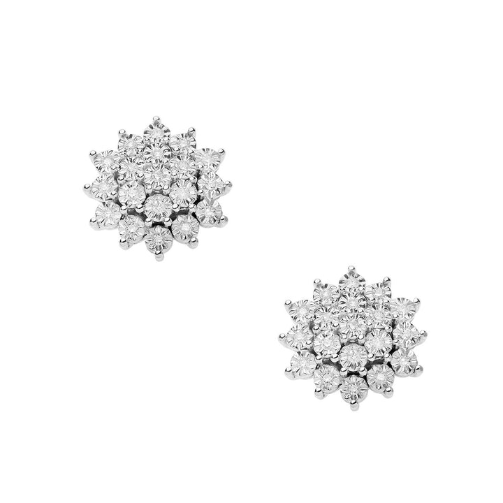 Comete Earrings in white gold and diamonds Moments ORB1090