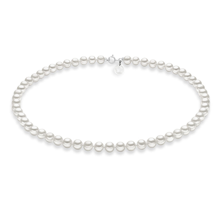 Comete Collana Filo Perle Acquadolce in Oro FWQ102AM